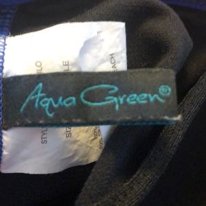 aqua green Swim - Aqua Green ruffled front one piece bathing suit aqua green Swim - Aqua Green ruffled front one piece bathing suit